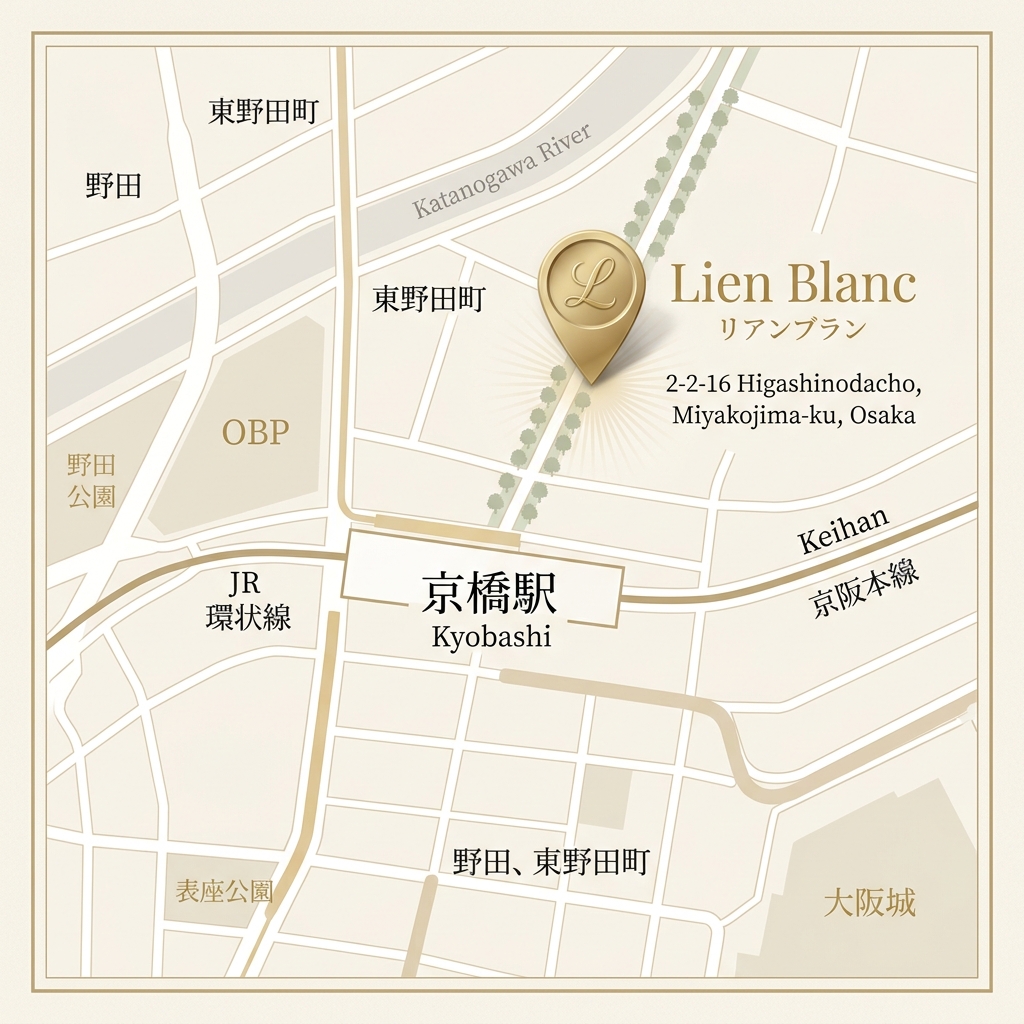 Lien Blanc Access Map